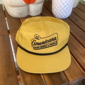 Vintage Western Trucker Hat Old West Americana